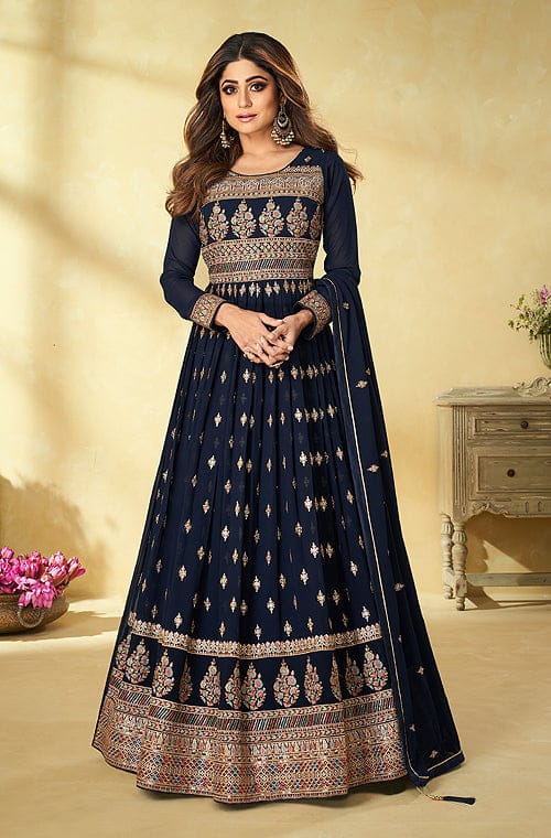 party wear Anarkali Suit